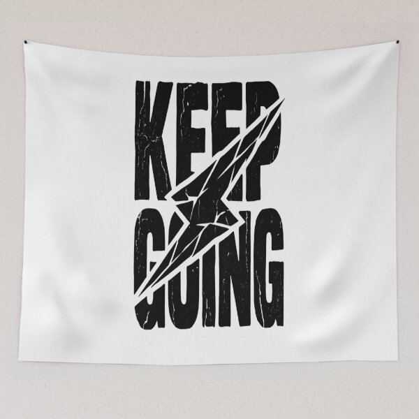 Item preview, KEEP GOING (black version)  designed and sold by moses10.