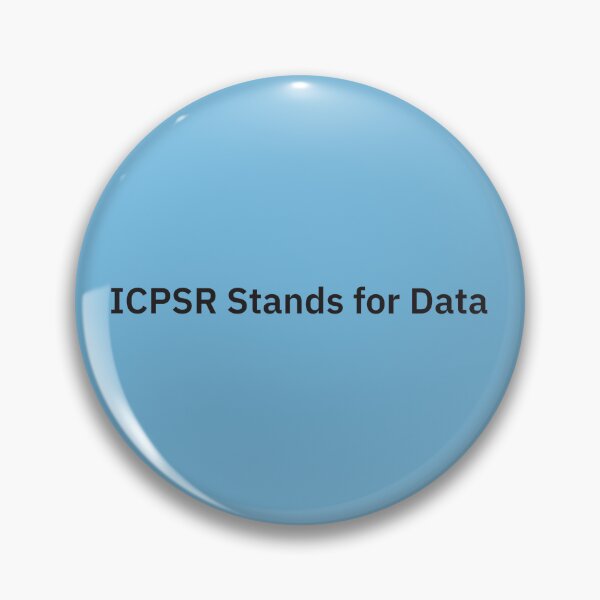Item preview, ICPSR significa Datos (texto negro) designed and sold by ICPSR.