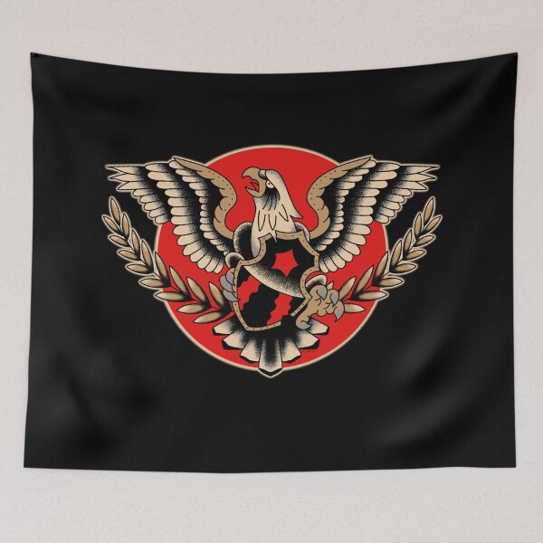 Item preview, Traditional American Eagle Tattoo designed and sold by LEEX337.