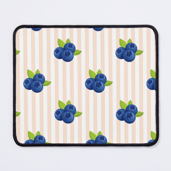 Item preview, Cute Blueberry Pattern Phone Case for Girls | Striped Blueberry Journal for Students | Fresh Berry Stripes Tote Bag for Mom | Sweet Fruit Pattern Throw Blanket for Best Friends designed and sold by VivaFy.