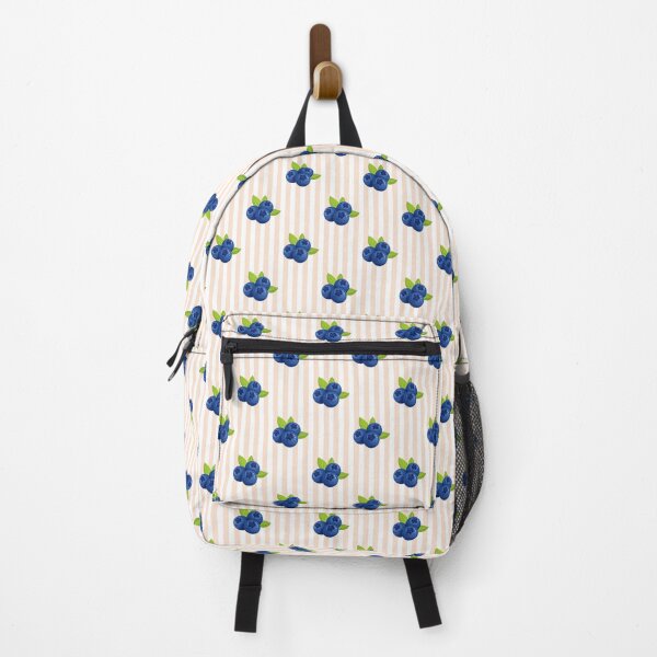 Item preview, Cute Blueberry Pattern Phone Case for Girls | Striped Blueberry Journal for Students | Fresh Berry Stripes Tote Bag for Mom | Sweet Fruit Pattern Throw Blanket for Best Friends designed and sold by VivaFy.