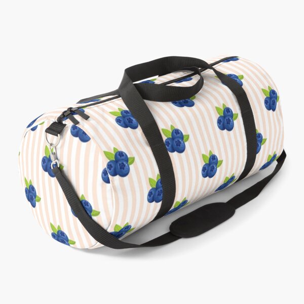 Item preview, Cute Blueberry Pattern Phone Case for Girls | Striped Blueberry Journal for Students | Fresh Berry Stripes Tote Bag for Mom | Sweet Fruit Pattern Throw Blanket for Best Friends designed and sold by VivaFy.