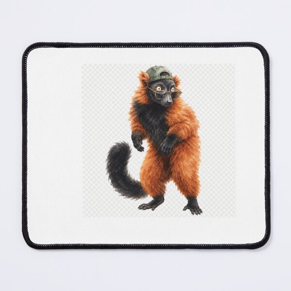 Item preview, Cool Lemur with Cap & Shades designed and sold by Creative Nook.