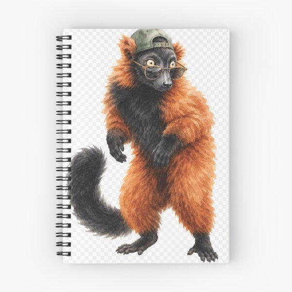 Item preview, Cool Lemur with Cap & Shades designed and sold by Creative Nook.