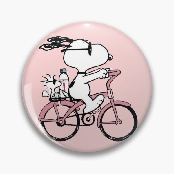Item preview, Snoopy in Bike designed and sold by Stickr.wld.