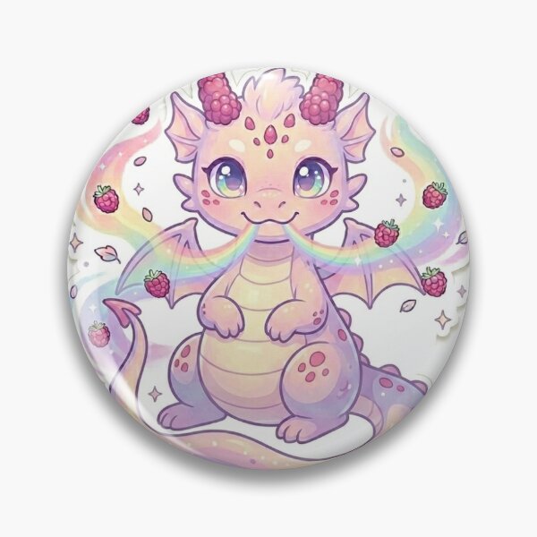 Item preview, Pink Raspberry Dragon – Sweet Princess designed and sold by MalinStyle.