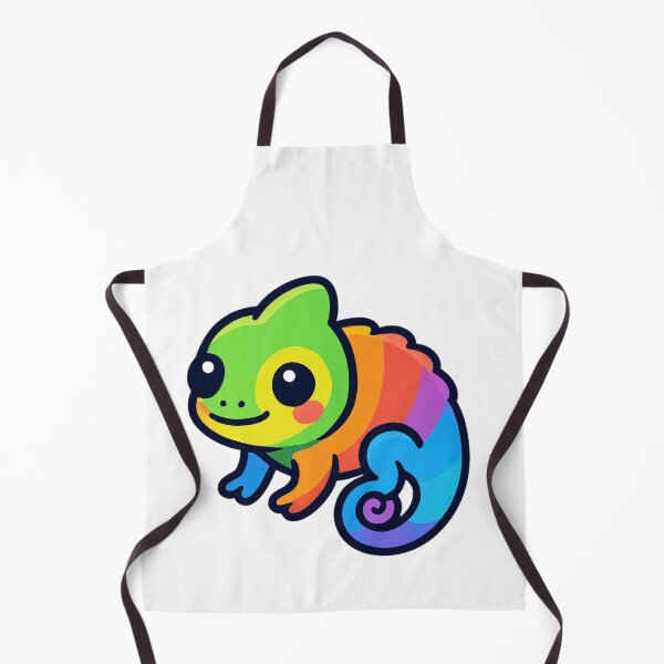 Item preview, Embrace Change Chameleon - Positive Kawaii Sticker designed and sold by foryouandyours.