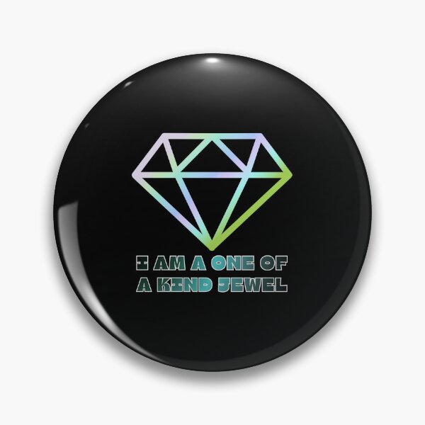 Item preview, I Am A One Of A Kind Jewel - Pastel Holographic Diamond designed and sold by Art IN Pack.