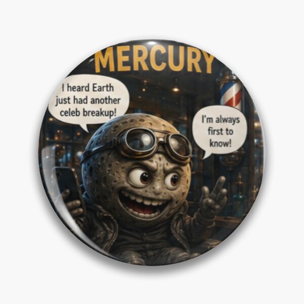 Item preview, MERCURY- I HEARD EARTH JUST HAD ANOTHER CELEB BREAK UP designed and sold by PLANET GOSSIP.