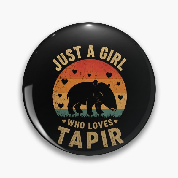 Item preview, Just A Girl Who Loves Tapir Female Wildlife Animal Lover designed and sold by HumansStuck12.
