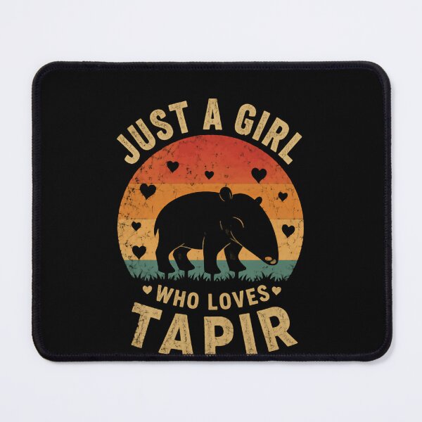 Item preview, Just A Girl Who Loves Tapir Female Wildlife Animal Lover designed and sold by HumansStuck12.