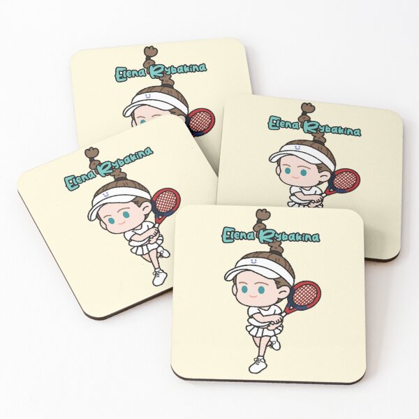 Item preview, Chibi Elena Rybakina designed and sold by ourhappyface.