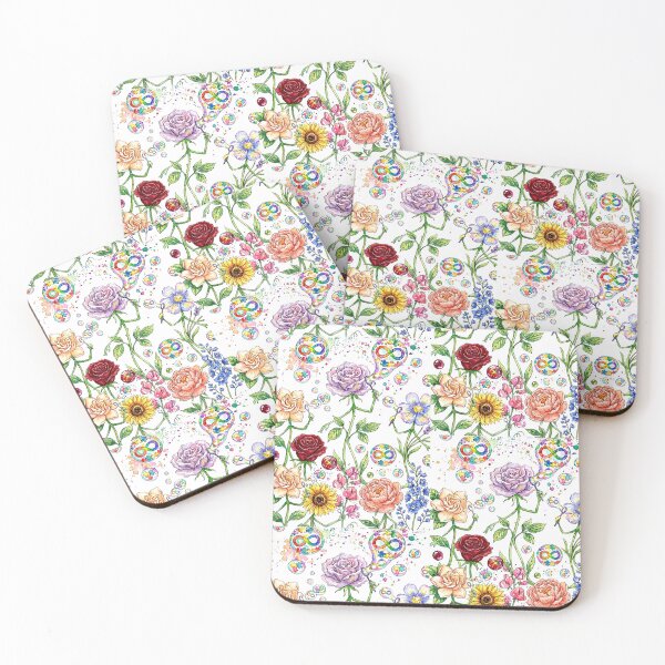Item preview, Blooming Flowers Blowing Infinity Autism Bubbles designed and sold by TB-73.