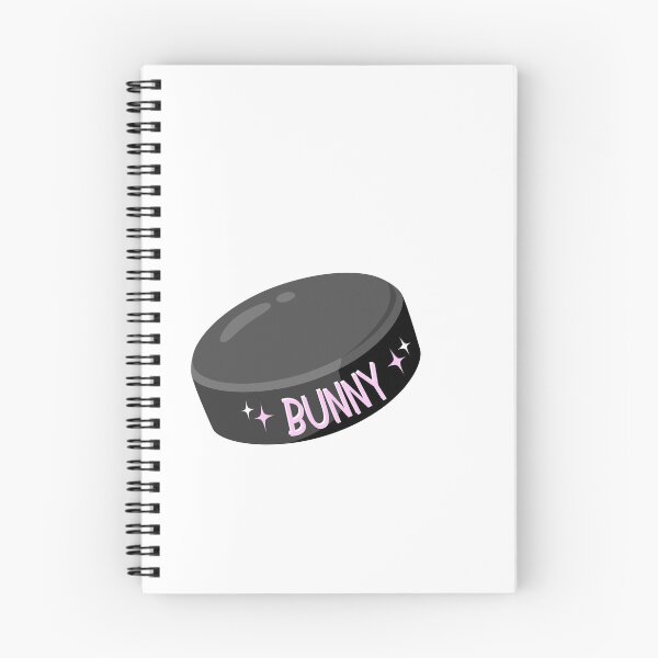 Item preview, Puck Bunny Sparkle Hockey Puck designed and sold by SunandShade.