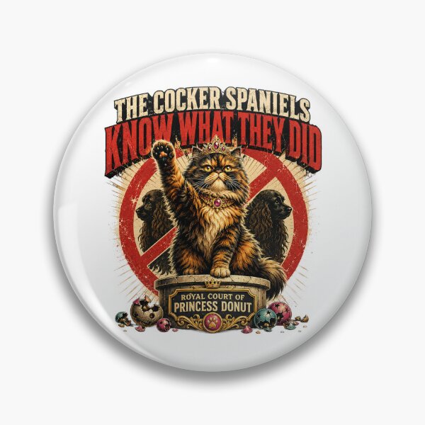 Item preview, THE COCKER SPANIELS KNOW WHAT THEY DID designed and sold by Scrumptious Designs.