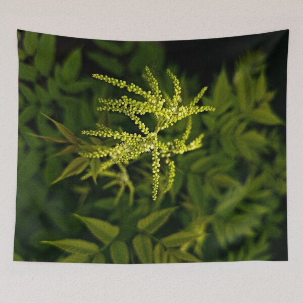 Item preview, Vibrant Green Fern Frond Symmetrical Botanical Print designed and sold by Apex_Visuals.