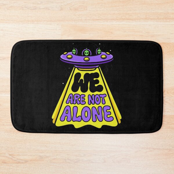 Item preview, We Are Not Alone — UFO Flying Saucer Tractor Beam Funny Space T-Shirt V2 designed and sold by DarylWelsh2024.