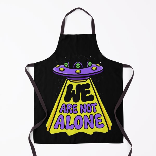 Item preview, We Are Not Alone — UFO Flying Saucer Tractor Beam Funny Space T-Shirt V2 designed and sold by DarylWelsh2024.