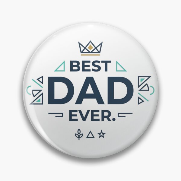 Item preview, Best Dad Paternal Figure Geometric Typography designed and sold by FrankOliver.