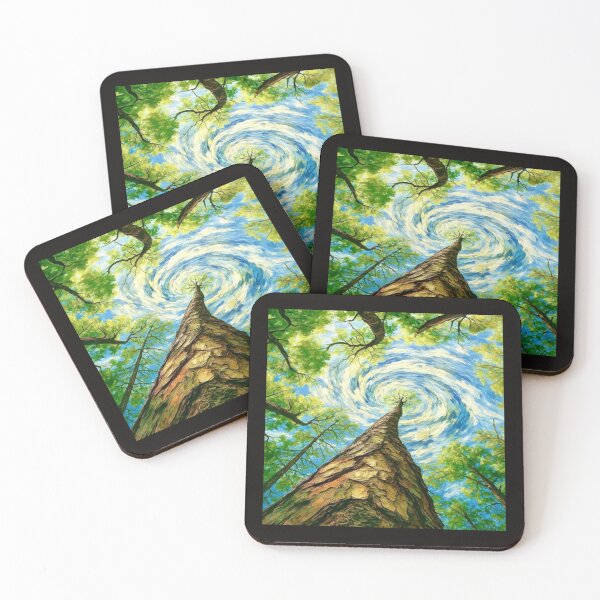 Item preview, Swirling Sky Tree Perspective Artwork  designed and sold by NivyasArtistry.