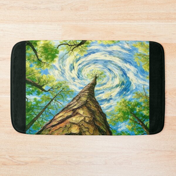 Item preview, Swirling Sky Tree Perspective Artwork  designed and sold by NivyasArtistry.
