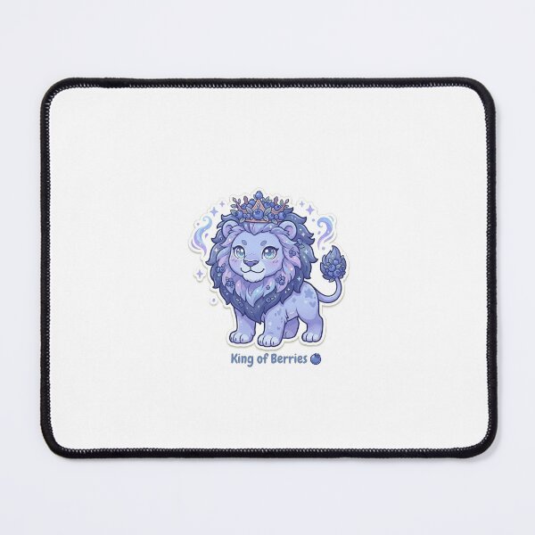 Item preview, Blueberry Lion Frostmane – Super Brave designed and sold by MalinStyle.