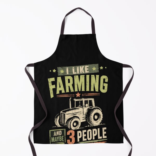 Item preview, I Like Farming And Maybe 3 People Farmer Tractor Lover Country Living designed and sold by HumansStuck12.