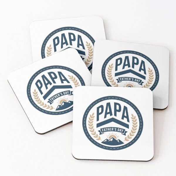 Item preview, Papa Father's Day Mountain Sun Graphic designed and sold by FrankOliver.