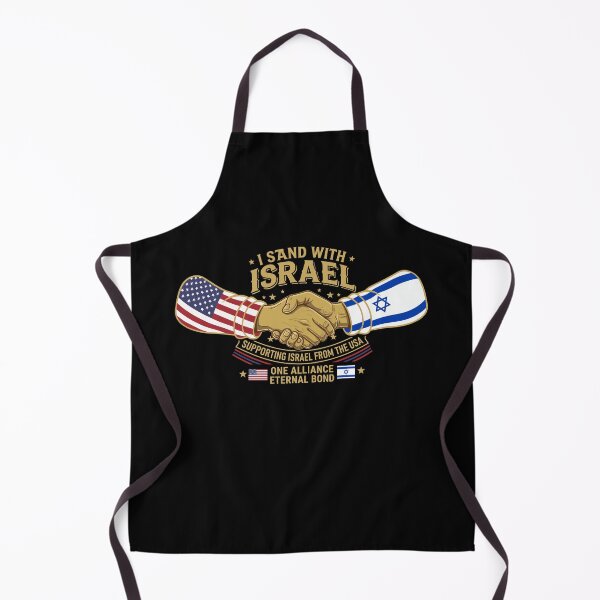 Aperçu de l'œuvre Je soutiens l'alliance Israël-États-Unis. créée et vendue par crouchingpixel.