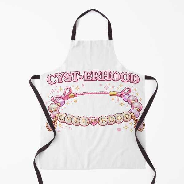 Item preview, CYST-ERHOOD PCOS Awareness Teal Pink Bracelet Cyster Sticker designed and sold by Jaded's Cute Clips.