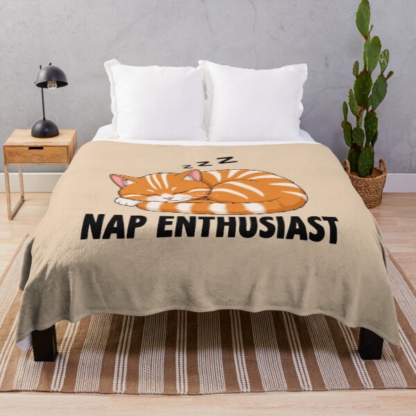 Item preview, nap enthusiast | funny cat graphic - sleep lover designed and sold by tori-isCreating.