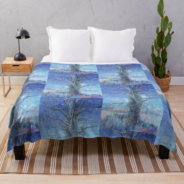 Item preview, Frosty Morning Moon - Beautiful tree and full moon designed and sold by LittleLiz.