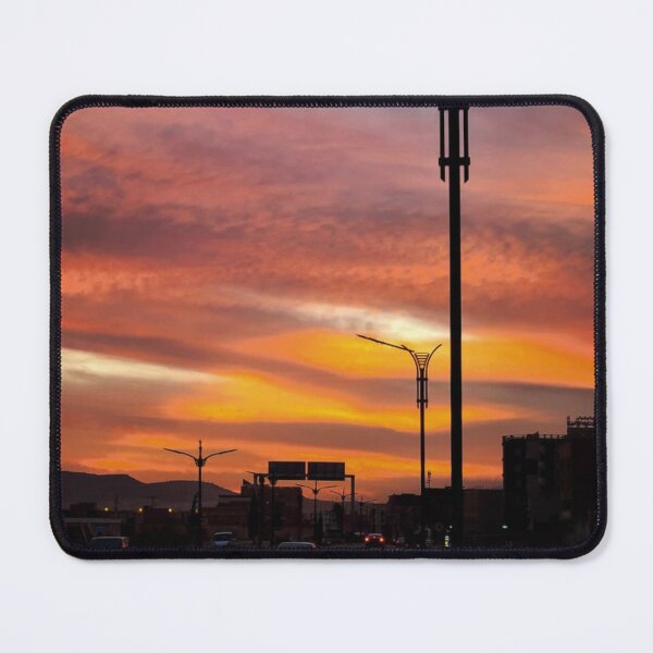 Item preview, Dramatic Evening Light City Roadway designed and sold by FrankOliver.