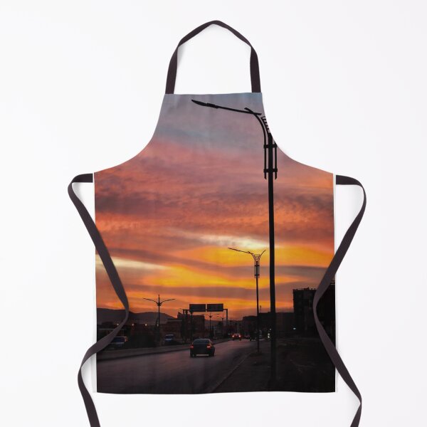 Item preview, Dramatic Evening Light City Roadway designed and sold by FrankOliver.