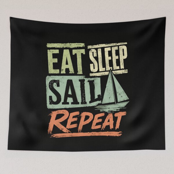 Item preview, Comer, dormir, navegar, repetir. Marinero entusiasta de la navegación. designed and sold by HumansStuck12.