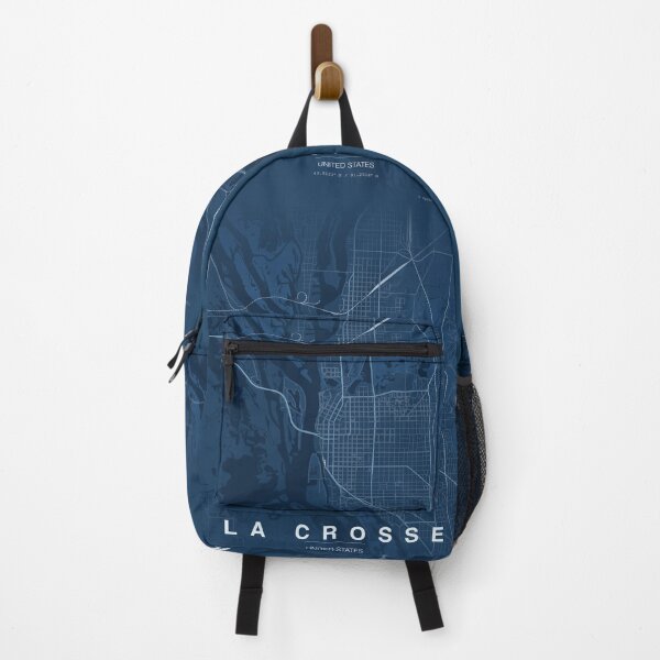 Item preview, La Crosse Wisconsin City Map Tourism designed and sold by BlueLineLAX.