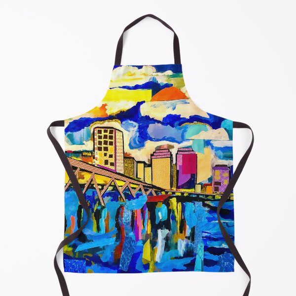 Item preview, Richmond Virginia Mixed Media Painting/Collage designed and sold by ThatCoolArtTeacher.