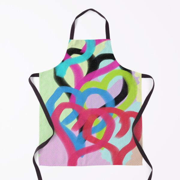 Item preview, Colorful Hearts Drawing designed and sold by StoicBean.