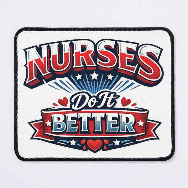 Item preview, Nurses Do It Better Typography T-Shirt designed and sold by mansourhamid.