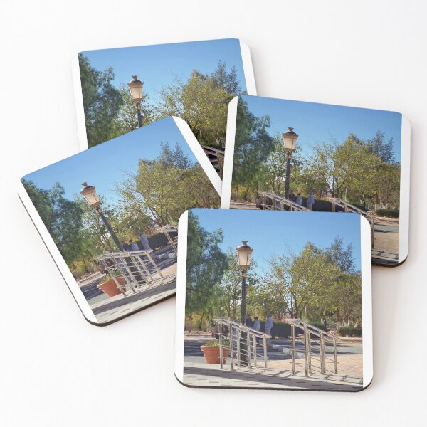 Item preview, Ornate Street Light City Walkway Paved Path designed and sold by FrankOliver.