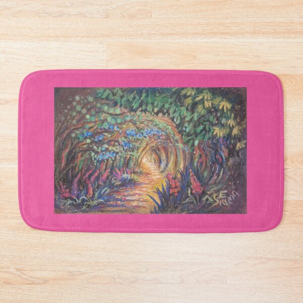 Item preview, Where wonder lives and flowers dream - magical forest designed and sold by LittleLiz.