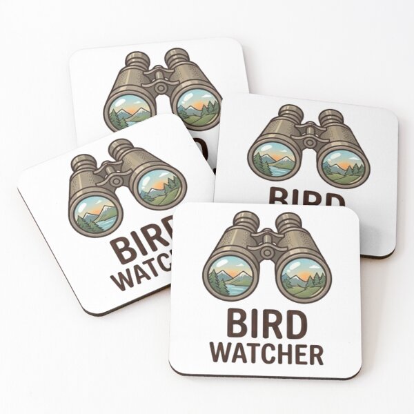 Item preview, Bird Watcher Binoculars Nature Landscape designed and sold by Rehnair.