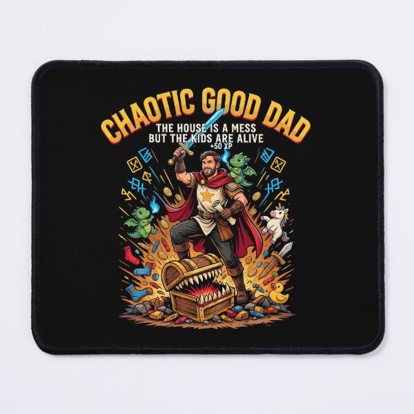 Item preview, Chaotic Good Dad The House is A Mess But The Kids are Alive Legendary Dad Humor designed and sold by Redgiant87x.