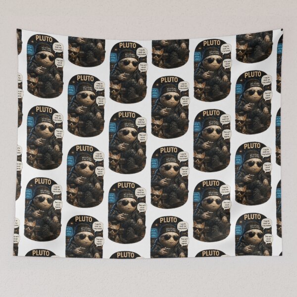 Item preview, PLUTO-I MAY BE SMALL BUT I STAY BOOKED designed and sold by PLANET GOSSIP.