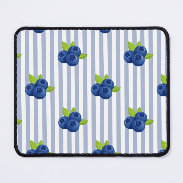 Item preview, Cute Blueberry Pattern Phone Case for Girls | Blue Striped Blueberry Journal for Students | Fresh Berry Stripes Tote Bag for Mom | Sweet Fruit Pattern Throw Blanket for Friends designed and sold by VivaFy.