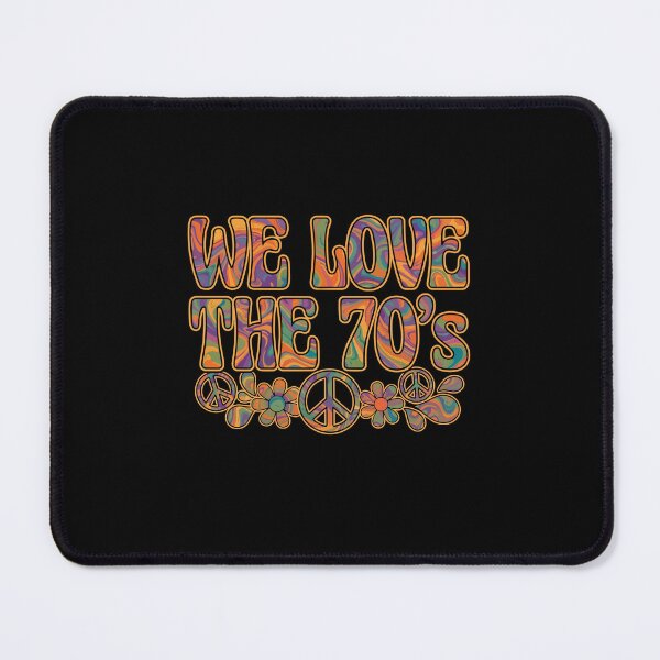 Item preview, Retro We Love The 70s Groovy Aesthetic designed and sold by crouchingpixel.