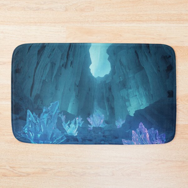 Item preview, Quantum Ice Canyon Alien Fantasy Landscape designed and sold by Luminous Wilds.