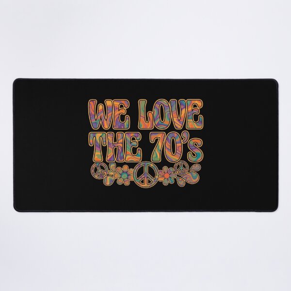 Item preview, Retro We Love The 70s Groovy Aesthetic designed and sold by crouchingpixel.