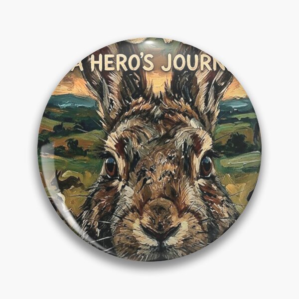 Item preview, A Hero's Journey. Finding the New Home. – Watership Down Fine Art Print designed and sold by Art's Diner.