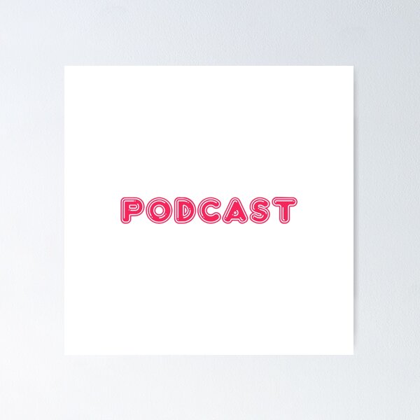 Item preview, Podcast T Shirt For Sale Red Color  designed and sold by Trending Now ⭐️⭐️⭐️.